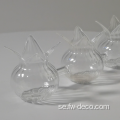 WhoSale Clear Mini Pomegranat sammanfogat knoppglasvas